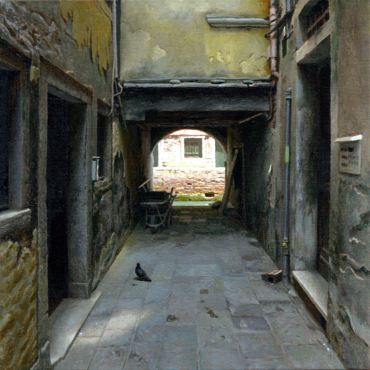 Gate, painting by Jan Maris