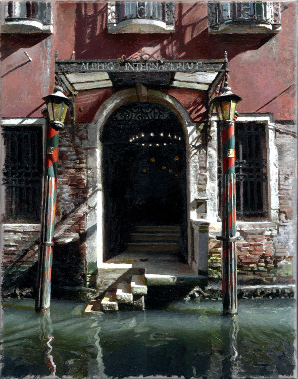 Albergo, painting by Jan Maris